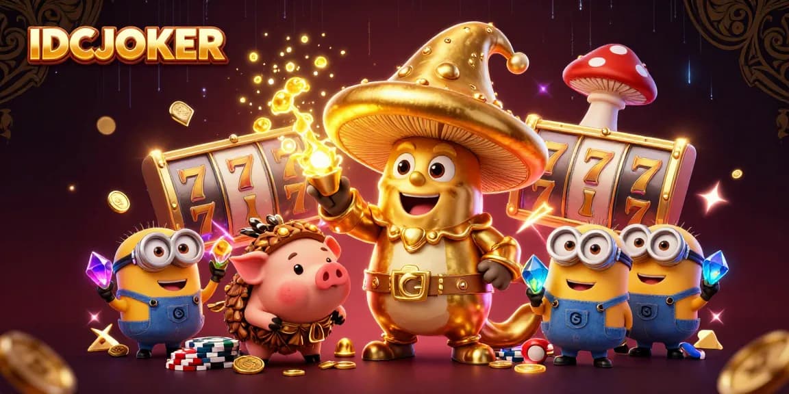 Experience thrilling gameplay with IDCJOKER, powered by enchanting magical creatures and exciting slot elements.