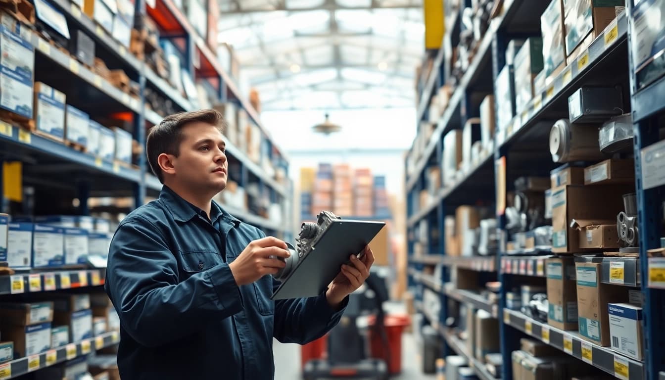Explore high-quality OEM parts available at https://factoryoemsupply.com/ in a professional warehouse setting.