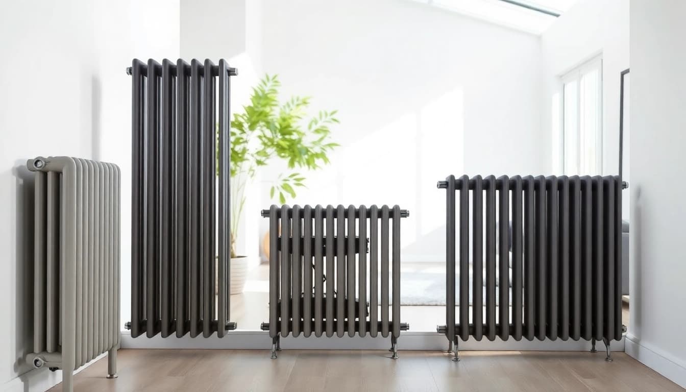 Sonni Heizkörper in einem modernen Raum, stilvolle Heizkörper mit frischem Design.