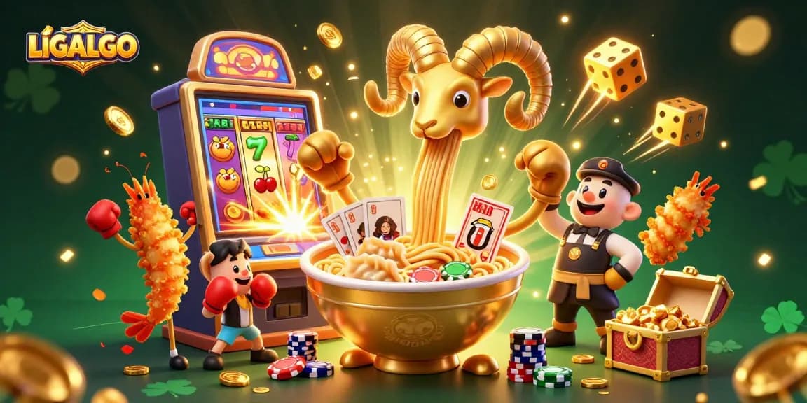 LIGALGO slots feature vibrant animations with jackpot explosions and dynamic gameplay elements.