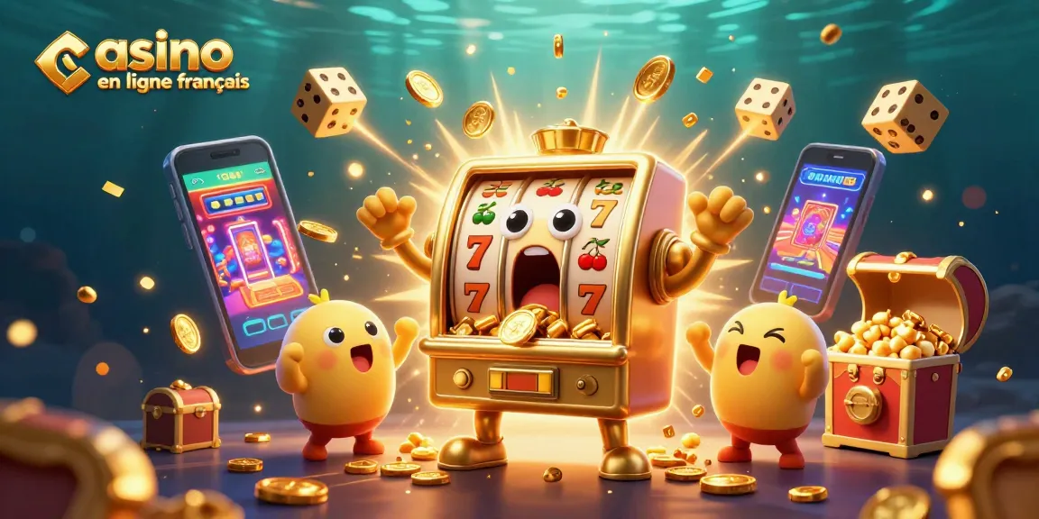 Jackpot explosif sur un casino en ligne français avec une machine à sous expressive