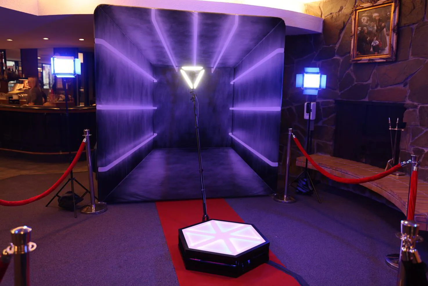 DC 360 Photo Booth Rental with Professional Event Setup