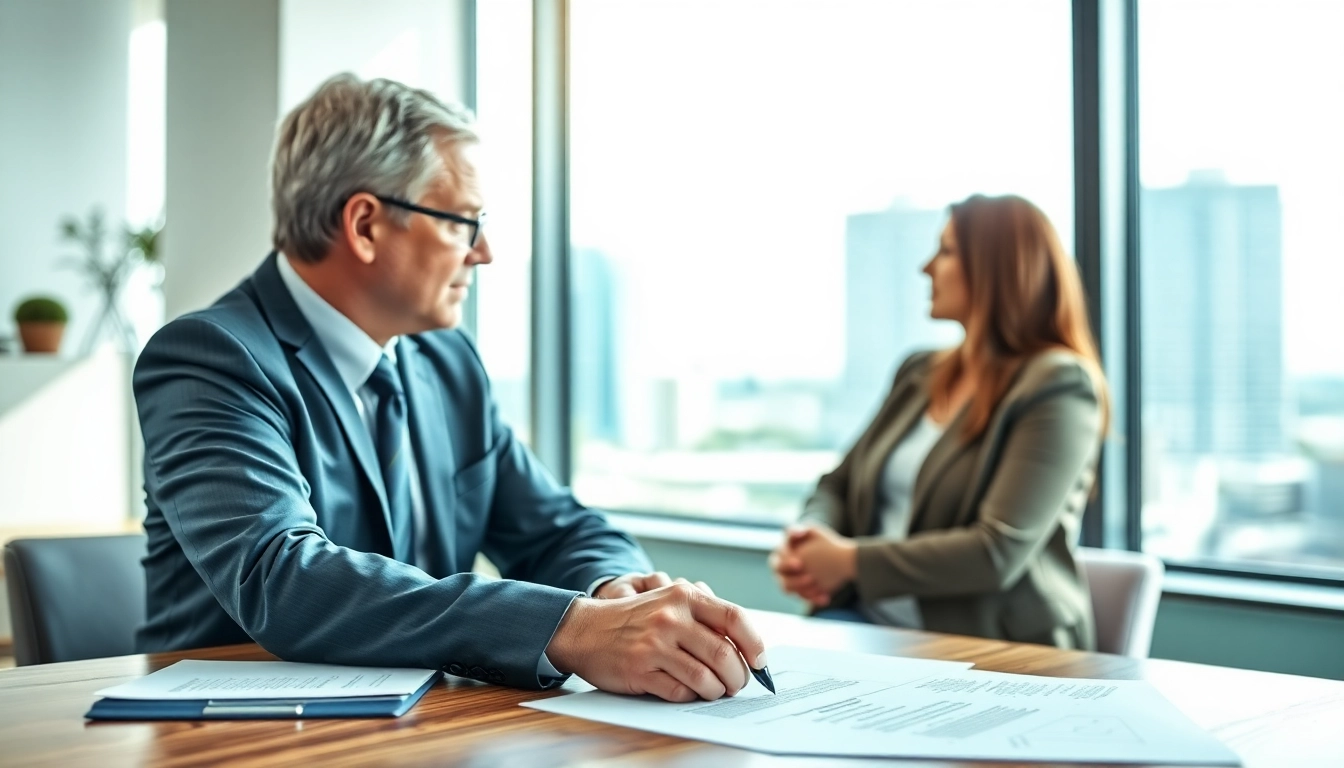Clearwater truck accident attorney providing legal guidance in an inviting office setting.