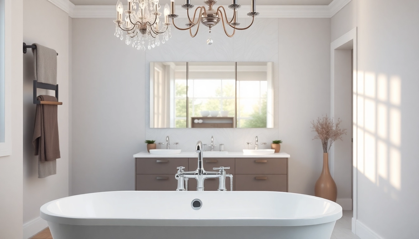 Transforming a space through bathroom reconstruction with modern fixtures and elegant design.