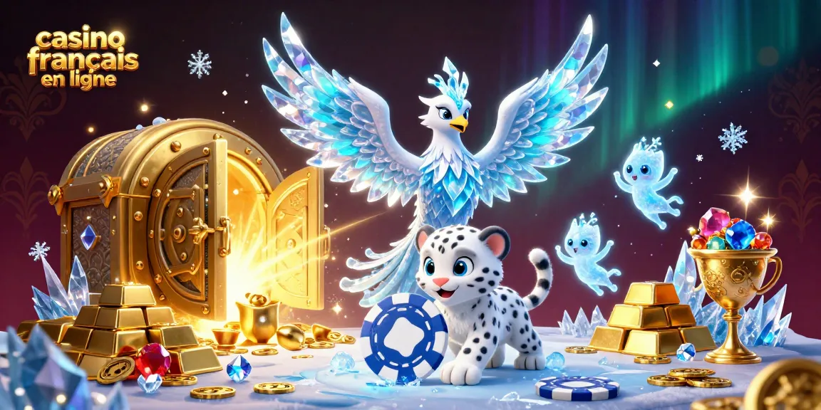 Plongez dans l'univers du casino français en ligne avec une illustration captivante de jeux d'argent.