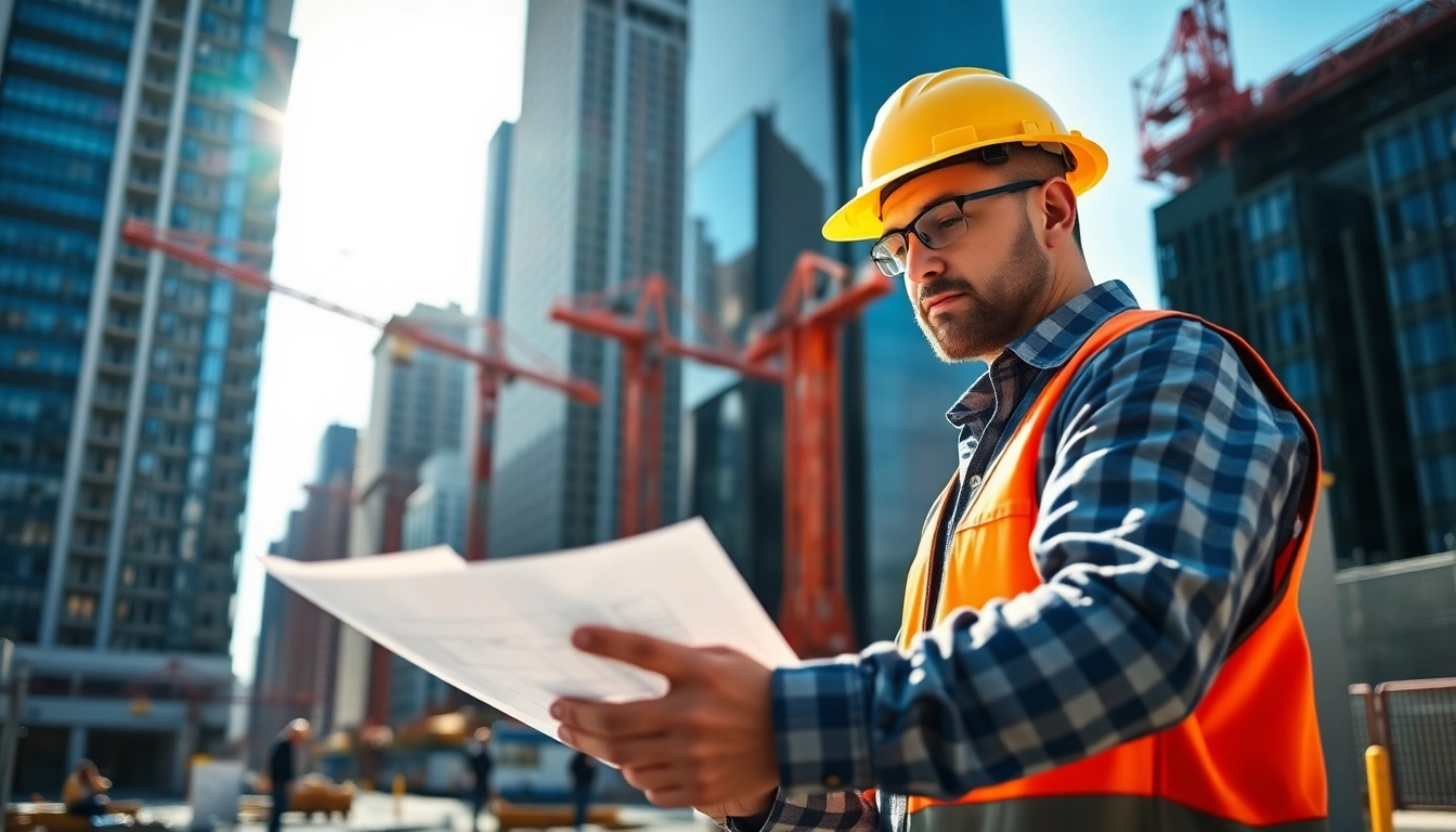 New York City Commercial General Contractor managing a dynamic urban construction site.