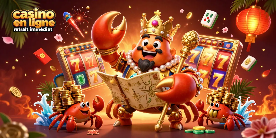 Profitez des jeux sur un casino en ligne retrait immédiat avec des symboles porte-bonheur et une ambiance festive.
