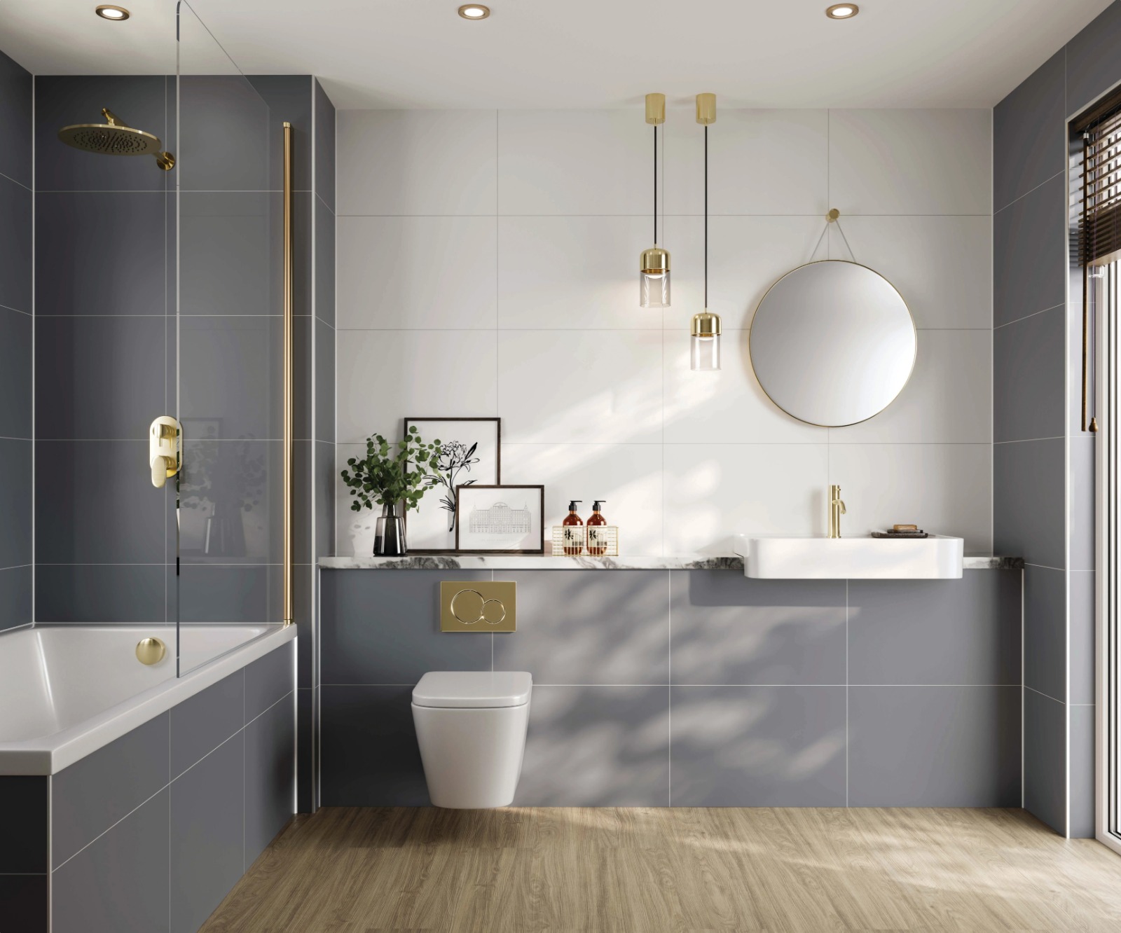 Corner Shower Screen Frameless for Minimalist Bathrooms