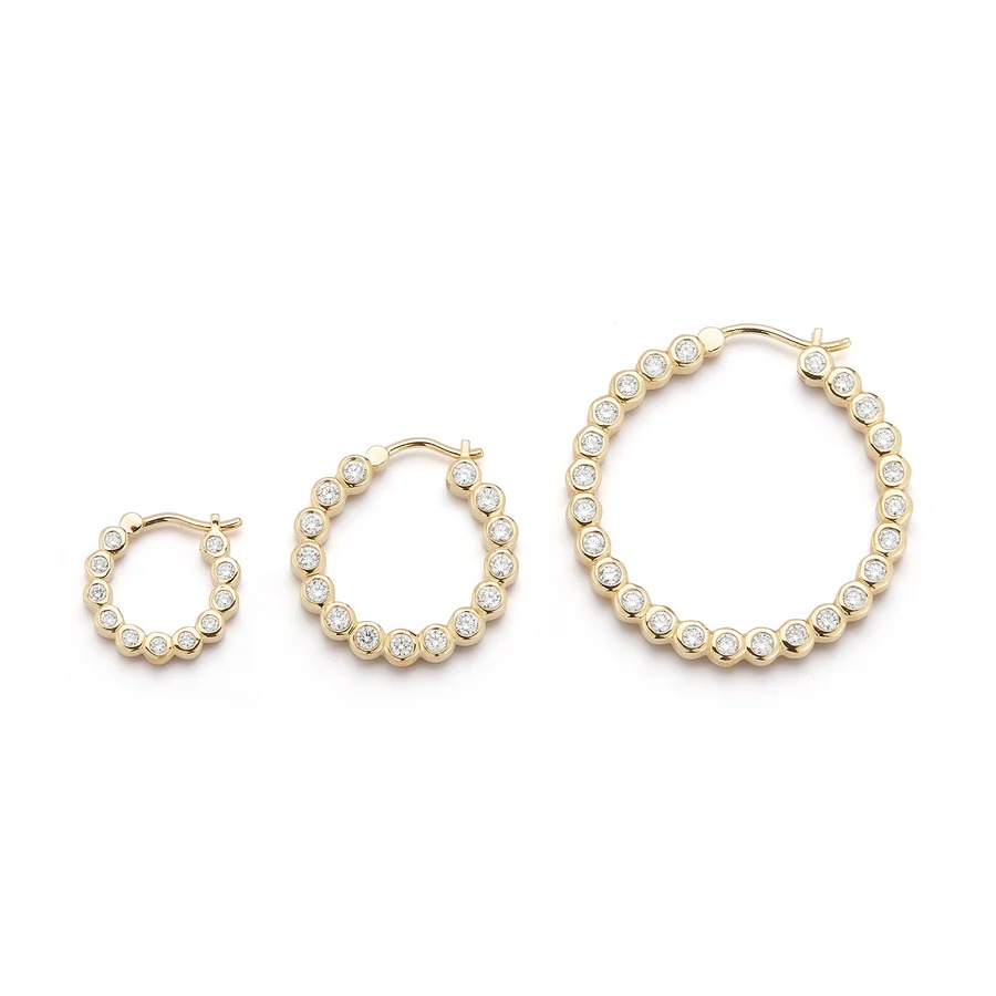 Real Gold Ear Piercing Crafted with Swiss Precision Cervin Blanc