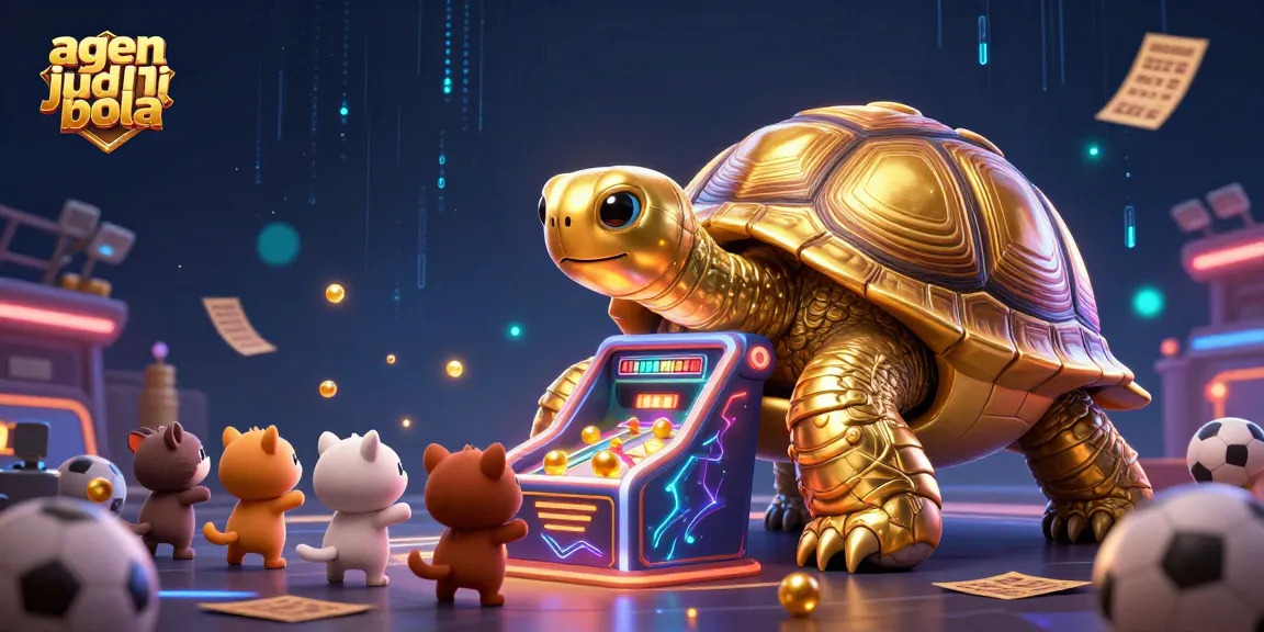 Bet on agen judi bola with exciting sports betting visuals, showcasing unique gaming elements and vibrant characters.