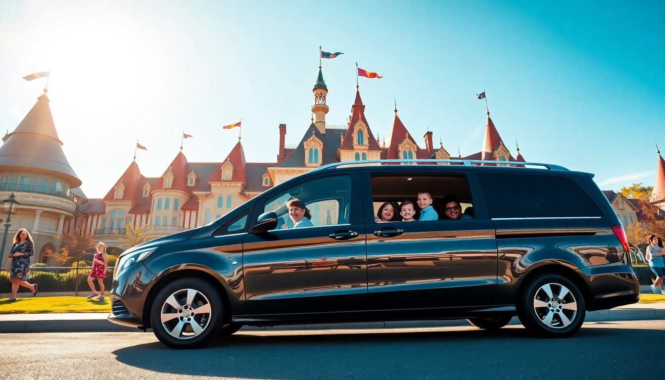 Experience Disneyland Paris airport transfer services with efficient and friendly transportation options.