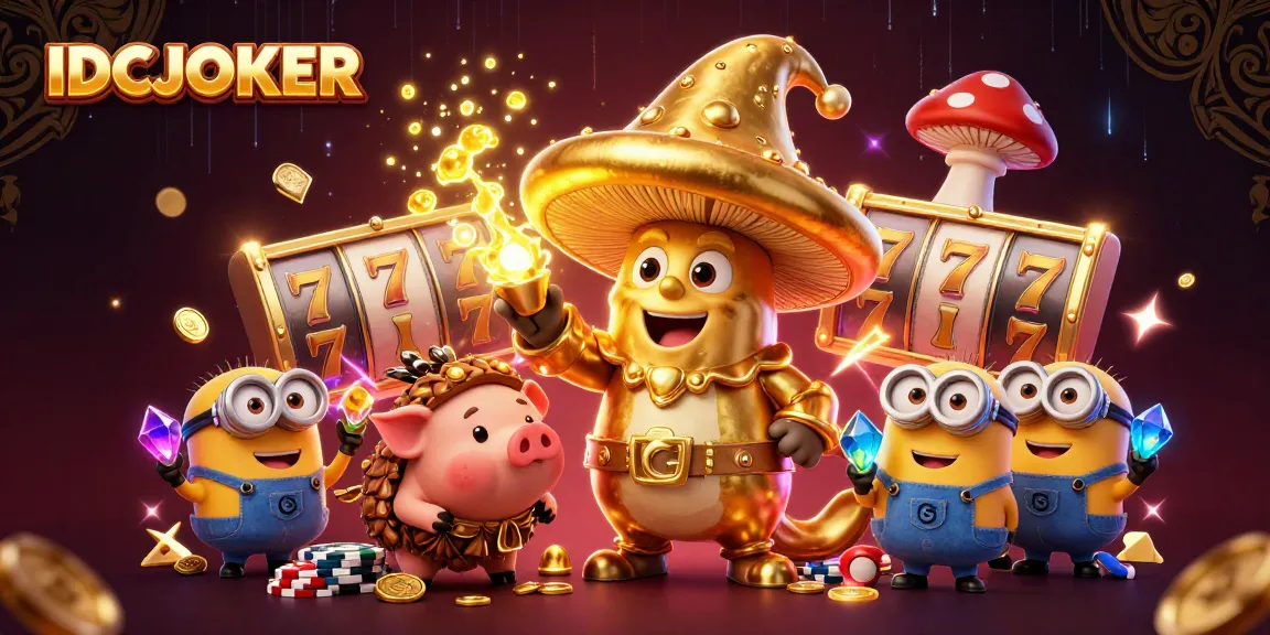 Experience thrilling gameplay with IDCJOKER, powered by enchanting magical creatures and exciting slot elements.