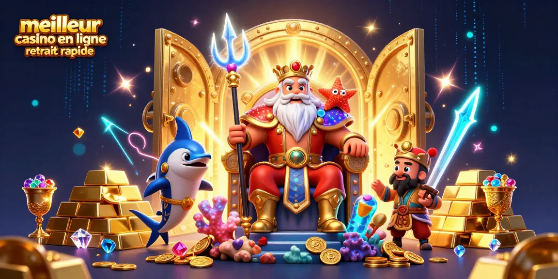 Vivez l'expérience des gains rapides dans le meilleur casino en ligne retrait rapide avec Neptune et ses trésors.