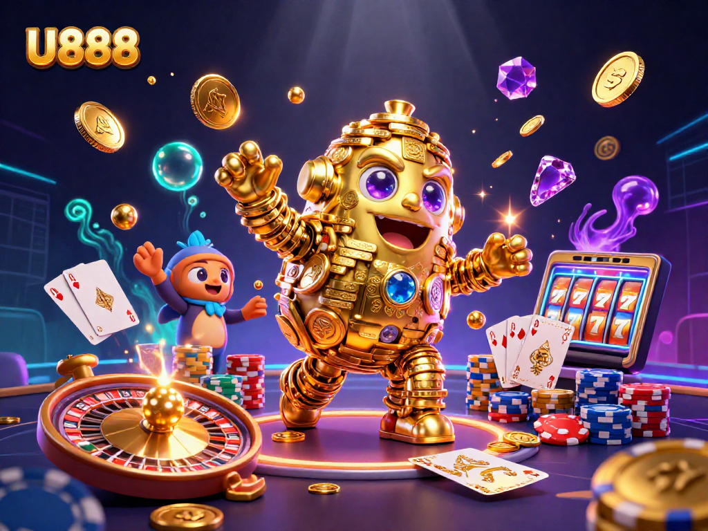 Experience immersive gaming with U888's exciting casino visuals and dynamic gaming elements.