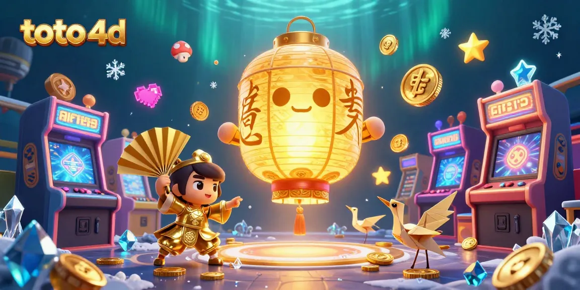 Experience thrilling toto 4d gameplay amidst enchanted gaming elements and golden symbols.