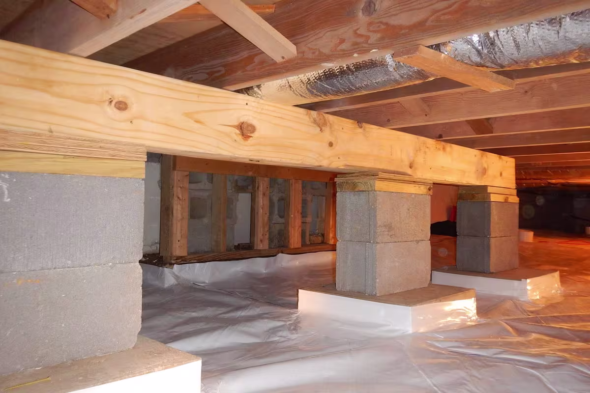 Expert Vapor Barrier Installation for Crawl Spaces