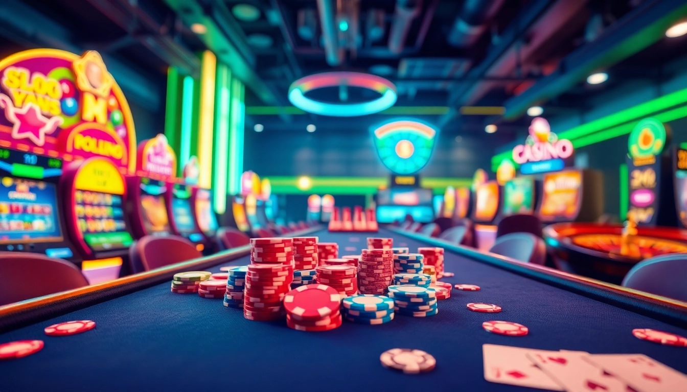 Experience the thrill of a Non gamstop casino with vibrant games and inviting atmosphere.