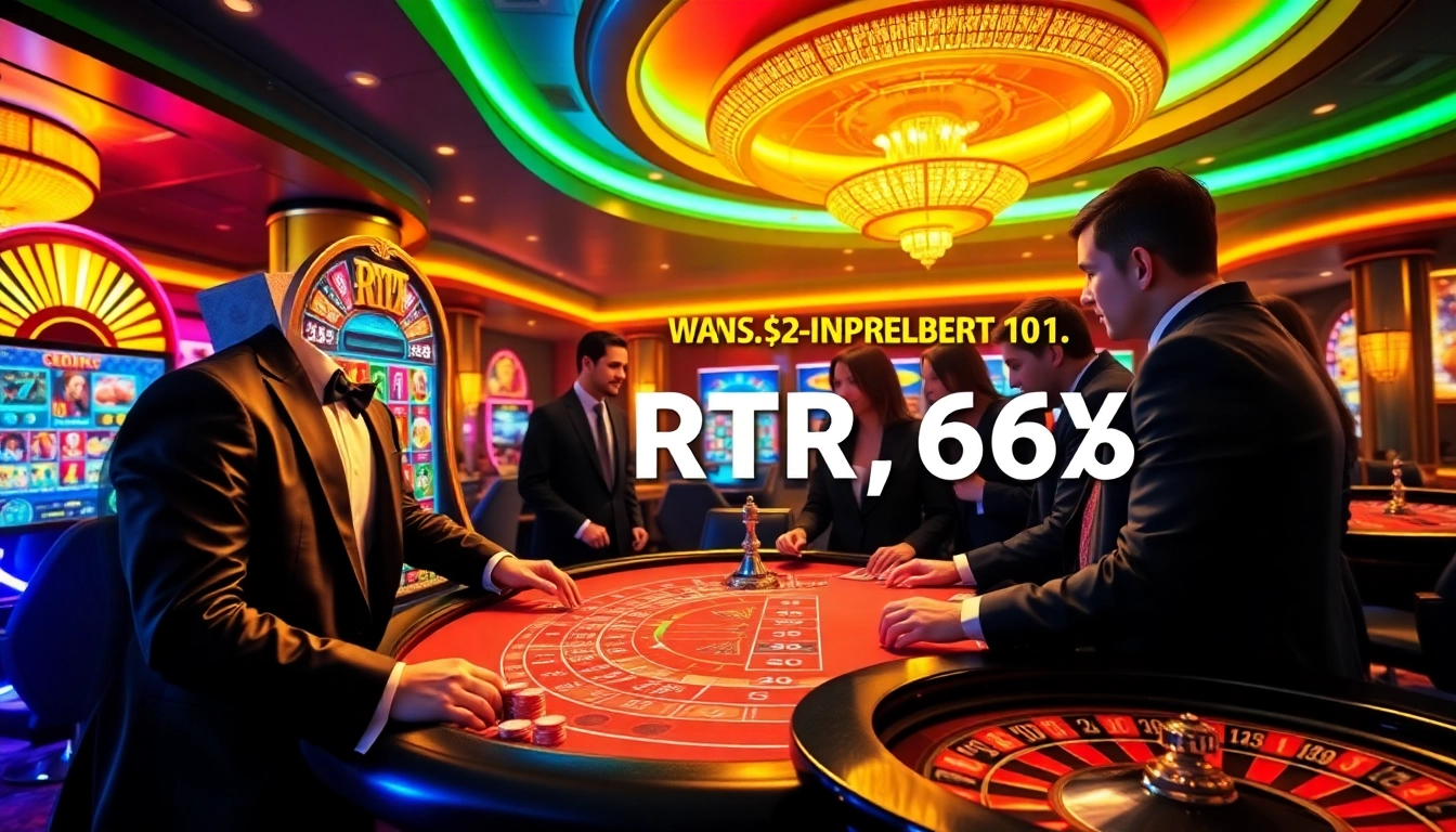 Experience the excitement of high RTP Pragmatic Play slots in a luxurious casino setting.