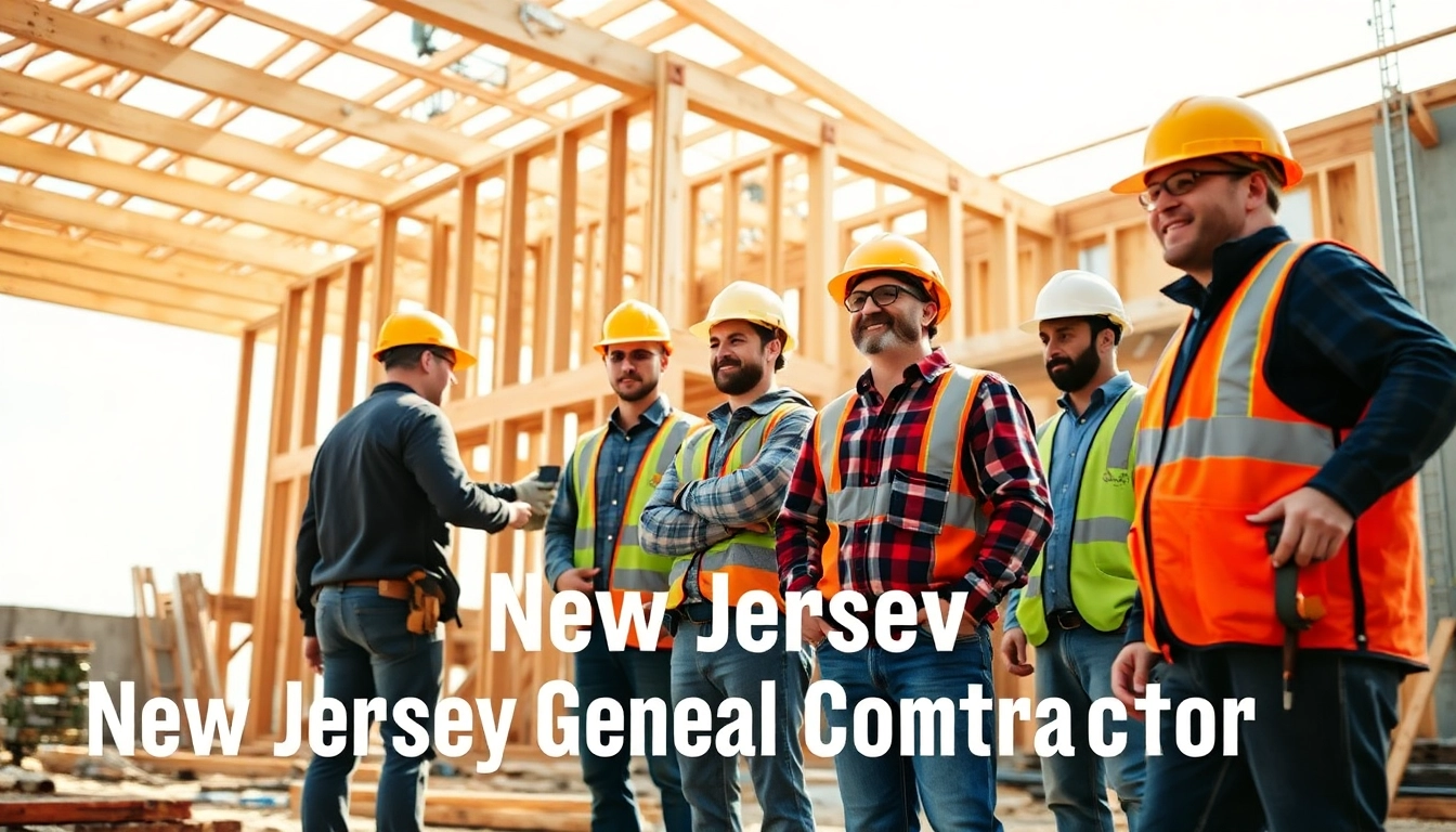 New Jersey General Contractor team collaborating on-site for efficient construction.