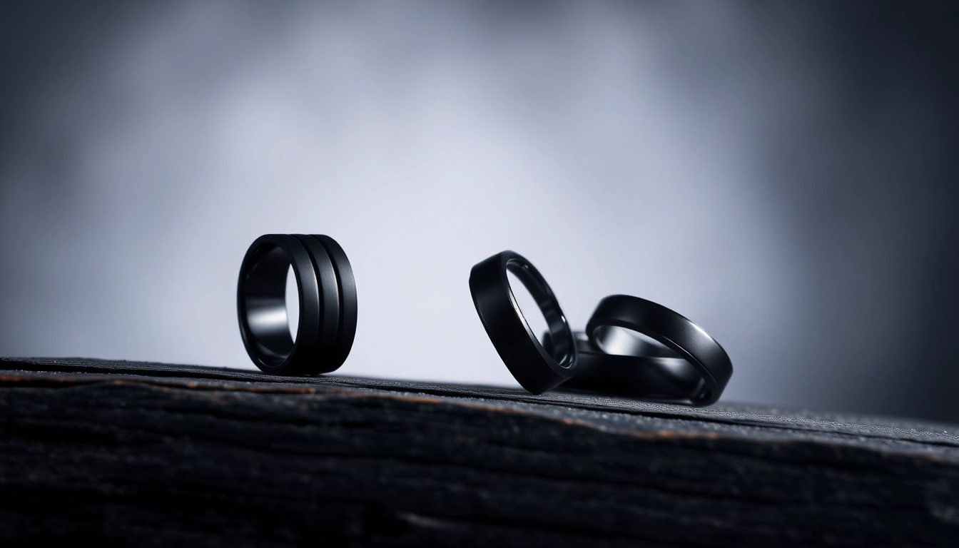 Stylish Insights on Black Zirconium Rings for Modern Couples