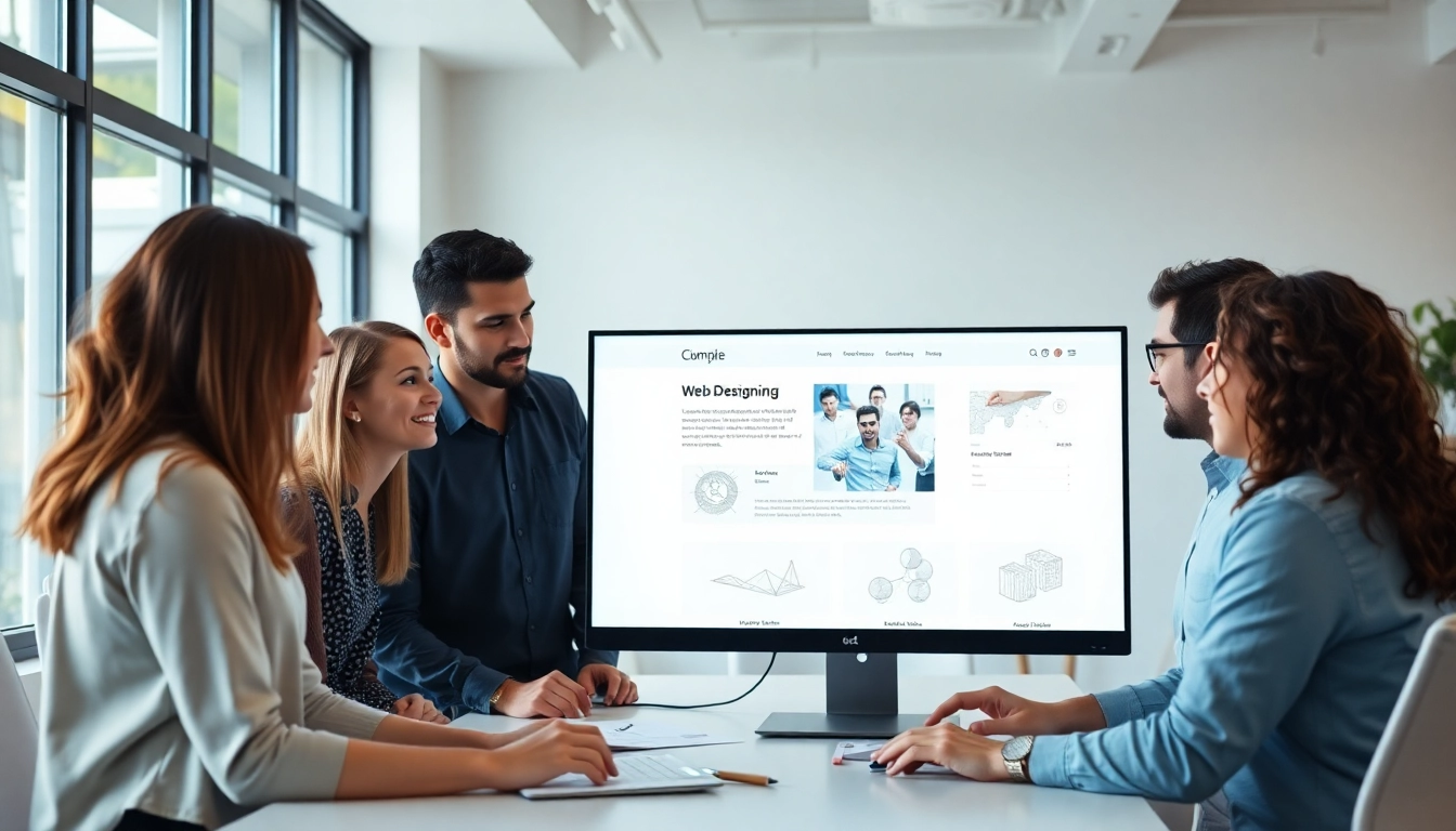 Creating a custom website in Hereford with professional web design Hereford services.