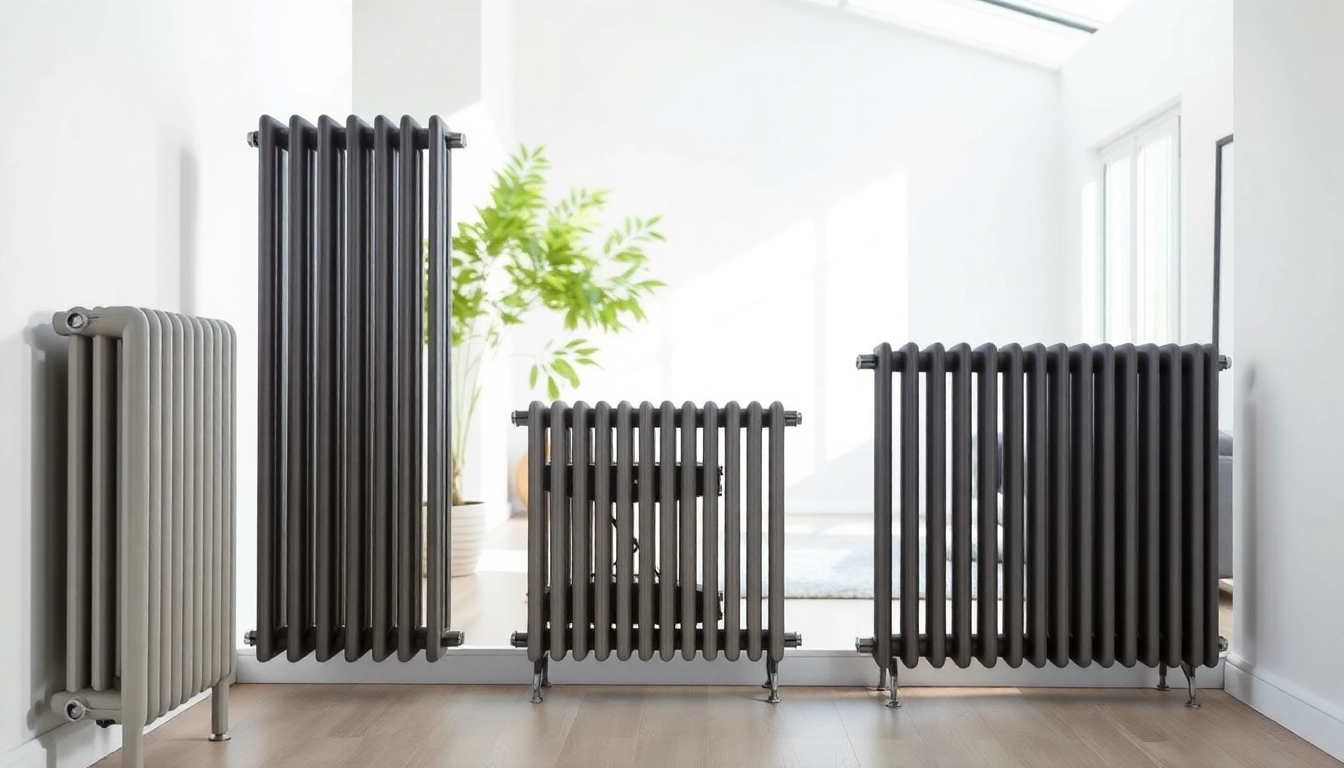 Sonni Heizkörper in einem modernen Raum, stilvolle Heizkörper mit frischem Design.