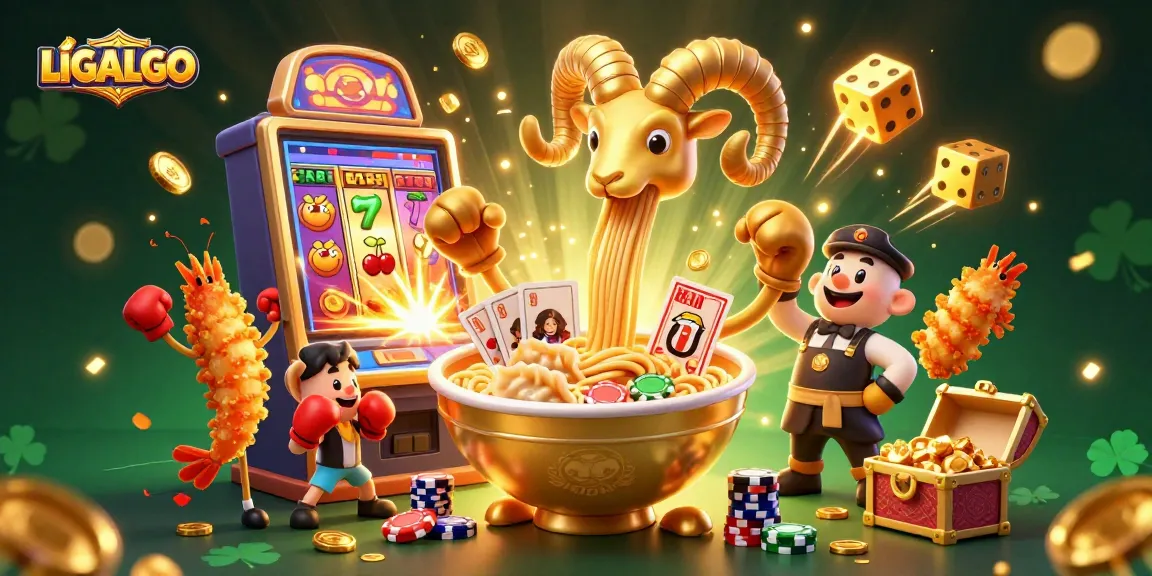 LIGALGO slots feature vibrant animations with jackpot explosions and dynamic gameplay elements.