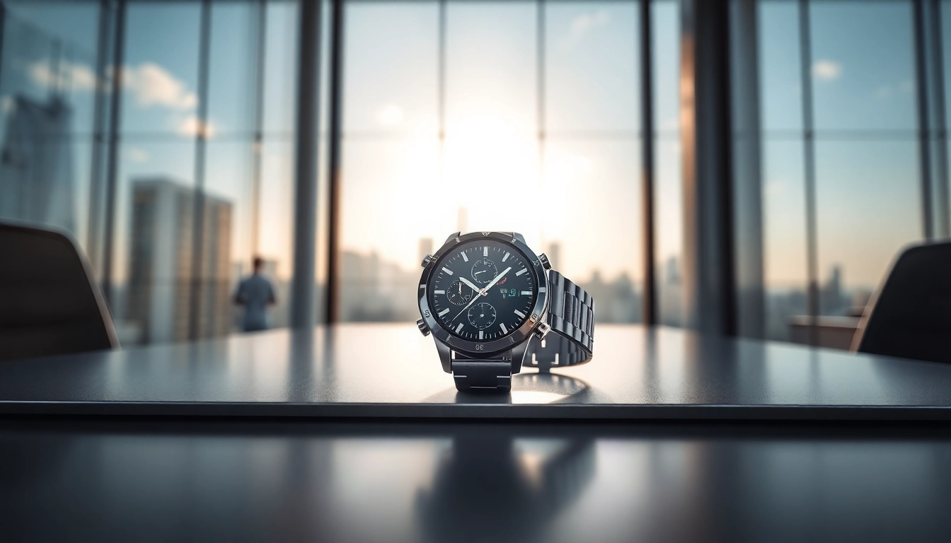 View of Explorer Plus GPS Smart Watch highlighting its advanced health features.