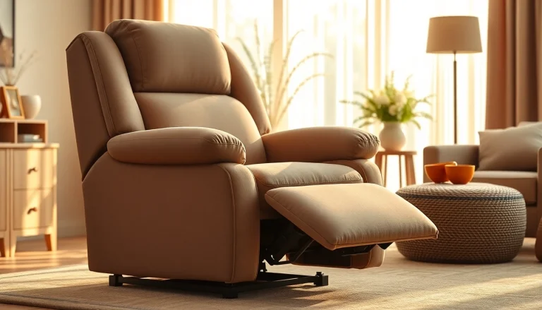 Premium Power Lift Chair With Heat And Massage Recliners