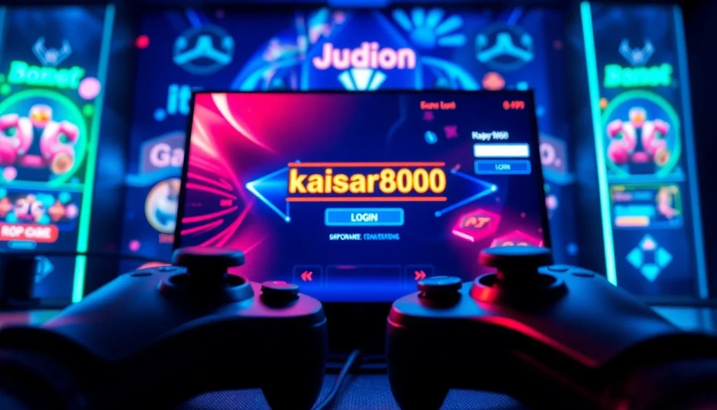 Mengakses kaisar800 login slot dengan antarmuka permainan yang menarik dan berwarna cerah