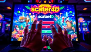 Masuk ke permainan scater4d login game dengan antusiasme di dunia digital yang berwarna.