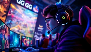 Menampilkan daftar ggsoft game yang menarik di lingkungan bermain game dinamis.