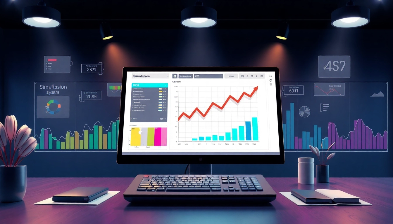 Calculer le simulateur ROI avec des graphiques interactifs et une calculatrice moderne.