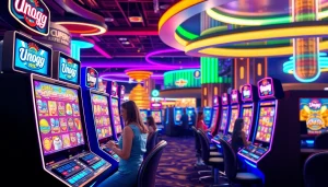 Menangkan hadiah besar melalui permainan Unogg slot game yang penuh warna di kasino.