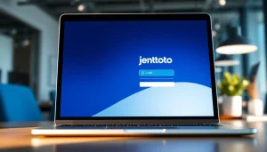 Masuk ke jentoto login dengan antarmuka digital modern dan efisien.