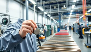 Ndfeb magnets manufacturer in china showcasing advanced manufacturing techniques and quality inspections.