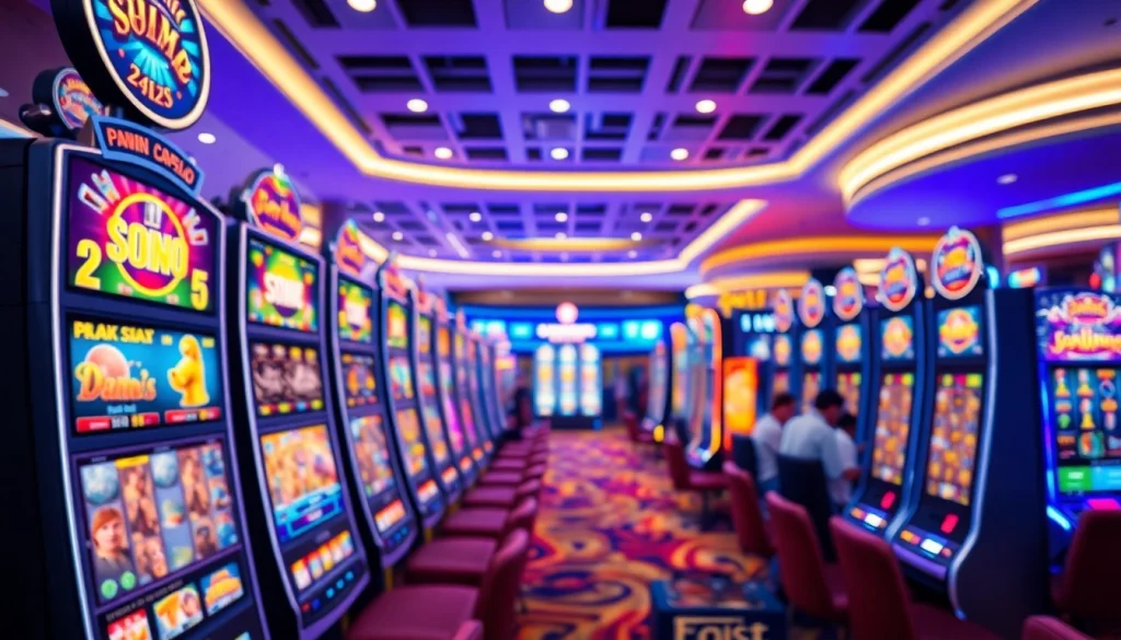 Menampilkan pengalaman bermain bukti4d alternatif slot di lingkungan kasino modern yang menarik.