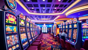 Menampilkan pengalaman bermain bukti4d alternatif slot di lingkungan kasino modern yang menarik.