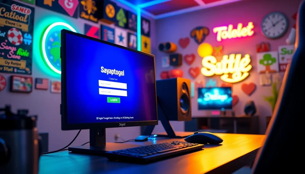 Masuk ke sayaptogel login dengan tampilan permainan togel online yang canggih.