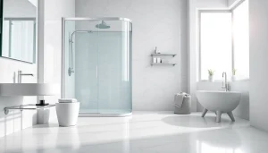 Erleben Sie hochwertige Badprodukte von sonni sanitär GmbH in einem eleganten Badezimmer.