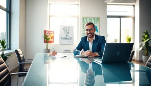 Engaging session with a business coach los Angeles in a modern office setting.