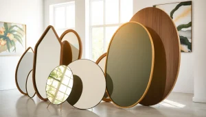 Browse unique handcrafted mirrors at https://merithome.co.uk showcased in a minimalist gallery.
