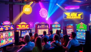 Kode4d online gaming platform showcasing vibrant slot game excitement.