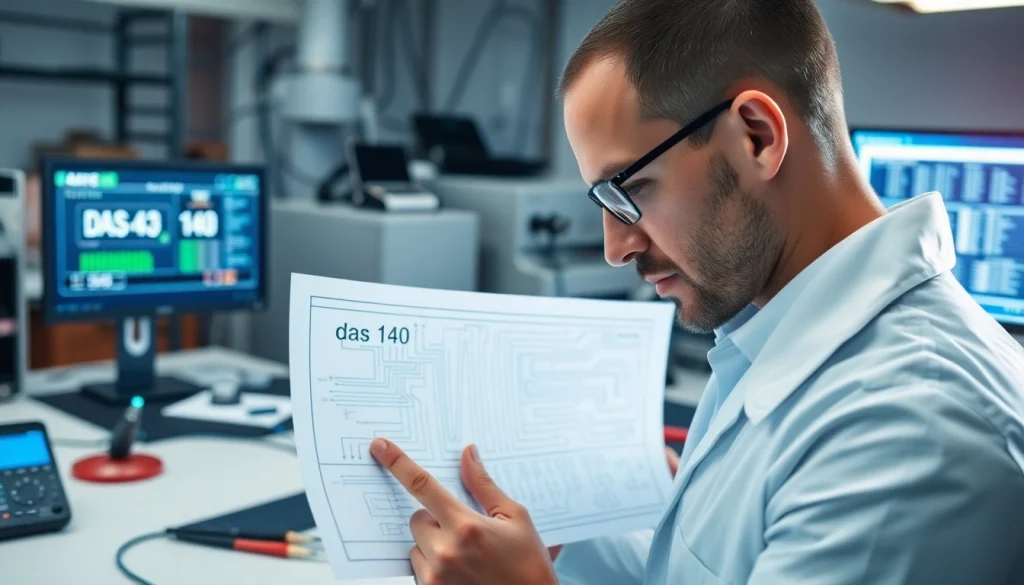 Analyze the wiring of das 140 for effective electronic circuit design.