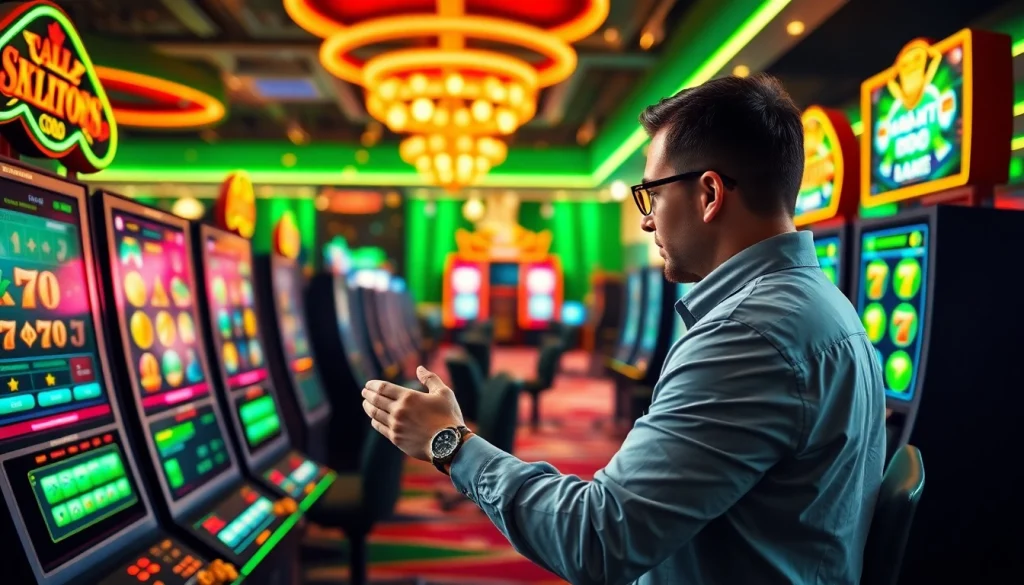 Main game interface of petanitoto dengan interaksi pengguna yang energik