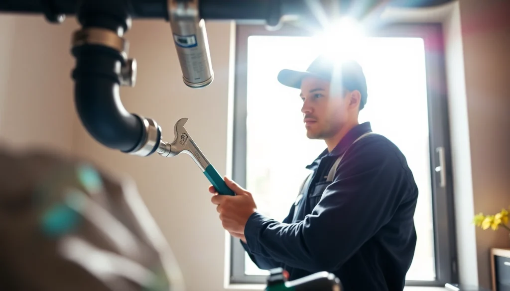 Fixing a plumbing issue with https://speedyservicestoday.com.au in a bright home environment.