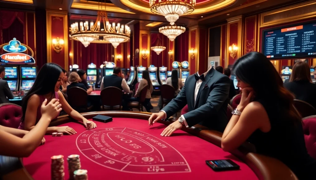 Indibet Casino's live dealer table with players enjoying a thrilling game of Baccarat.