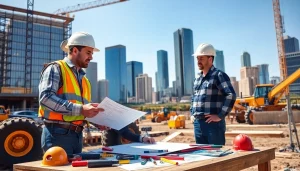 Engaged construction professionals in Denver highlighting the role of the construction association denver.