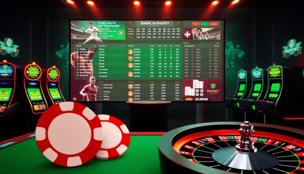 Betting excitement with llink alternatif sbobet showcased on an engaging gambling interface.