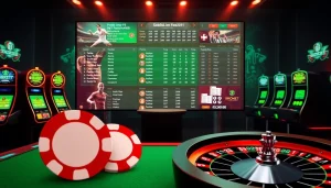 Betting excitement with llink alternatif sbobet showcased on an engaging gambling interface.